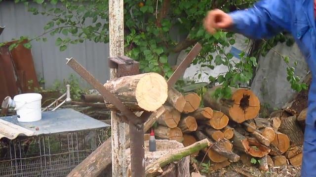 приспособа для заготовки дров своїми руками смотреть онлайн