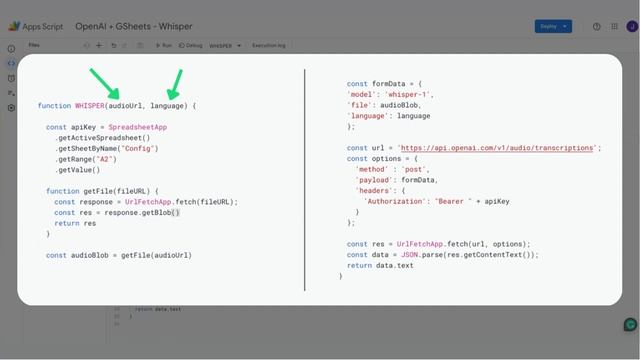 ?️ Google Sheets + Whisper: Effortless Audio Transcription! смотреть онлайн