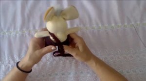 Мышка игрушка.DIY. Символ года. Мышка. Как сшить мышку .Ratoncito de tela-1ч