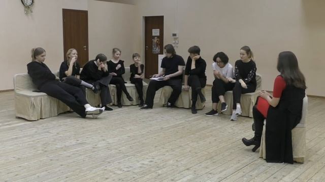 Разработка биографий (часть 2) к спектаклю "Алая мечта" смотреть онлайн