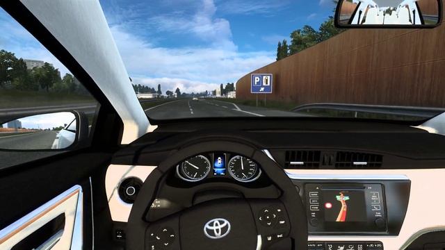 Toyota Corolla 2018 Euro Truck Simulator 2 #ets2mods смотреть онлайн