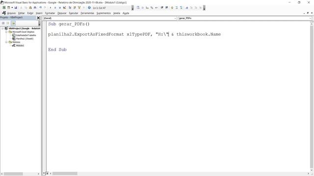 Como Gerar PDF | Excel VBA смотреть онлайн