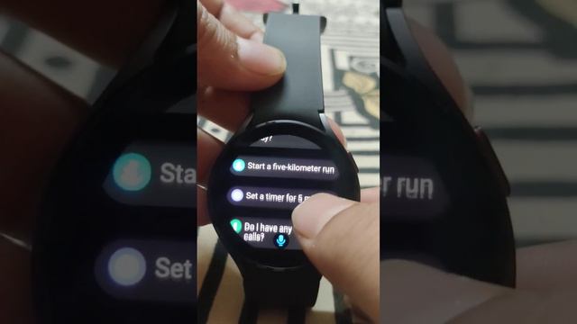 Bixby voice assistant on Samsung galaxy watch4 l watch 5 pro@latest_tech_india #trending #watch4 смотреть онлайн