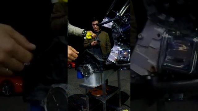 Мангал V8 своими руками!!! Самодельный мангал!