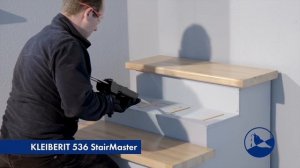 Двухкомпонентная PUR пена Kleiberit 536 Stairmaster (монтаж ступеней)