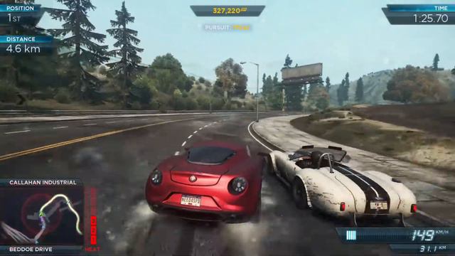 Need For Speed : Most Wanted 2 || Most Wanted Race #9 || Shelby Cobra смотреть онлайн