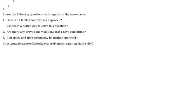 Greater on the right side in Java смотреть онлайн