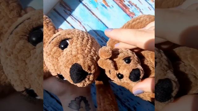 Кенгуру Молли. Вязание крючком. Амигуруми. смотреть онлайн