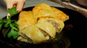 Голубцы с куриным фаршем и рисом