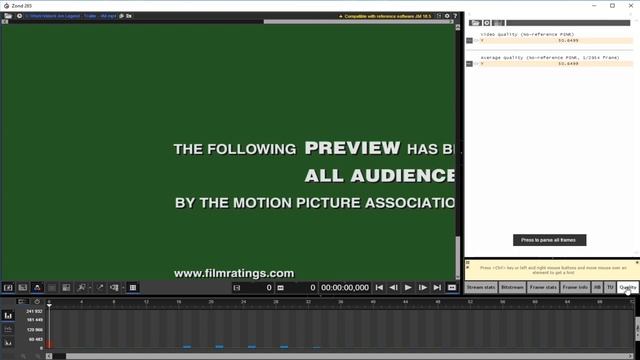 No-reference video quality assessment of H.264 video in Zond 265 смотреть онлайн