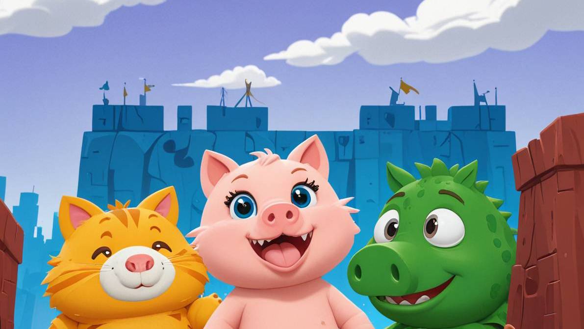 Кот и его друзья проводят время в зоопарке . Мультфильм для детей