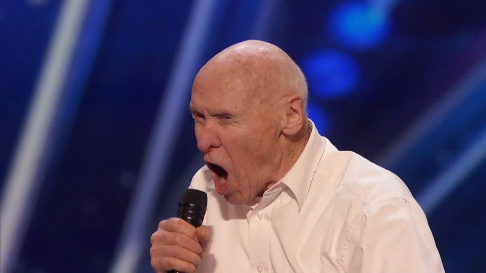 John Hetlinger- 82-Year-Old Singer Shocks the Room with Hard Rock Cover - America's Got Talent 2016 смотреть онлайн
