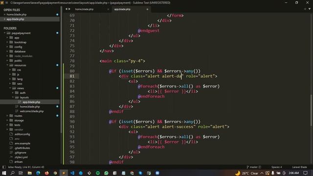 Laravel Payment Integration : #5 Adding components to display a message from the payment platform смотреть онлайн