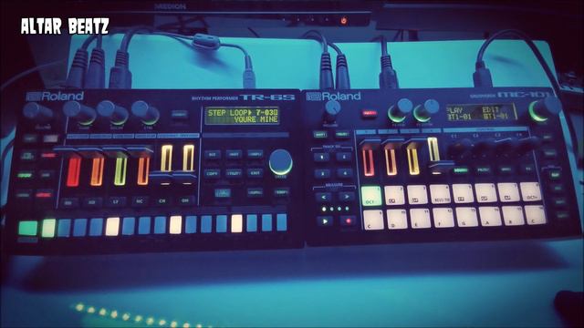 Playing An OldSkool House Production Live on the MC-101 and TR-6S. "YOUR MY HOUSE" (vocal mix) смотреть онлайн