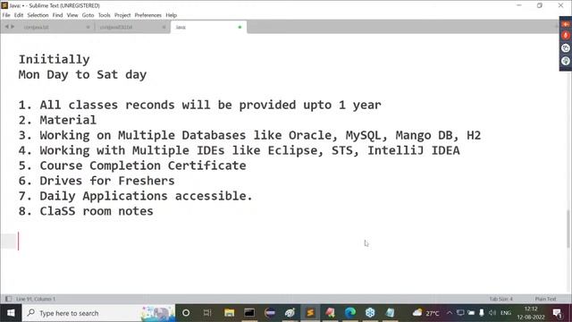JAVA FRAMEWORKS PACKAGE @ BY NAGOOR BABU SIR смотреть онлайн