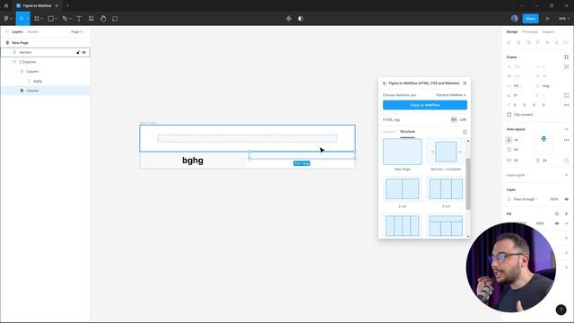 تحويل تصاميم Figma إلى Webflow (HTML, CSS, JS) смотреть онлайн