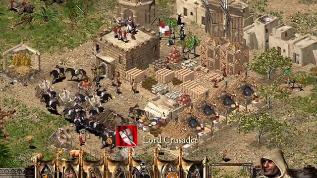 StrongHold Mission 11 gameplay with trainer unlimited money||Amir Bros Gaming смотреть онлайн