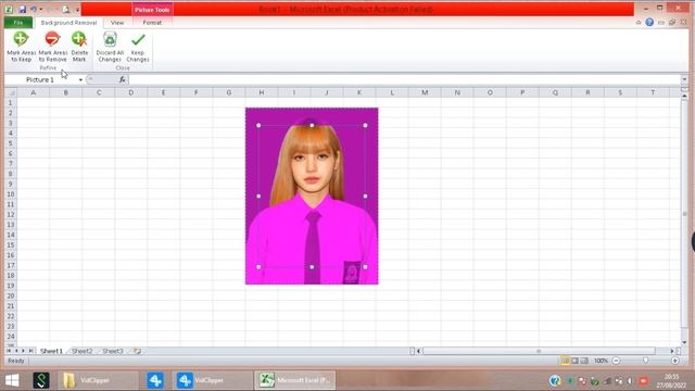 Sudah Bisa Ganti Background Foto Dengan Excel?? - Cara Ganti Background Foto Dengan Microsoft Excel смотреть онлайн