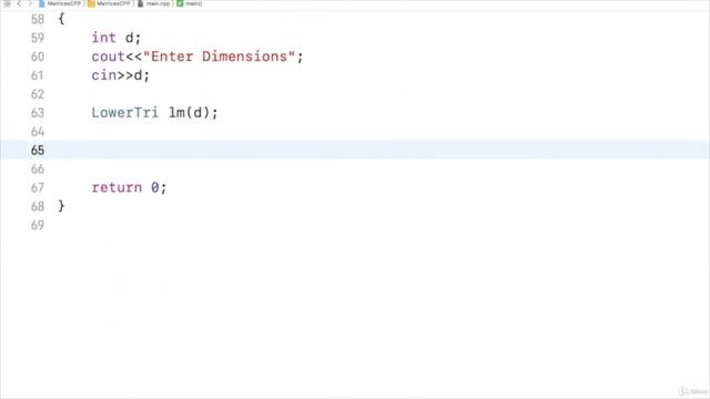 9 Let's Code Lower Triangular Matrix in C++ смотреть онлайн