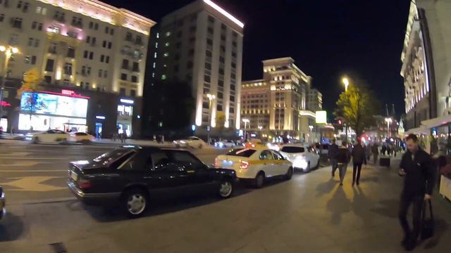 Москва Ночью. Большая Прогулка \\ Moscow at night. Great walk смотреть онлайн