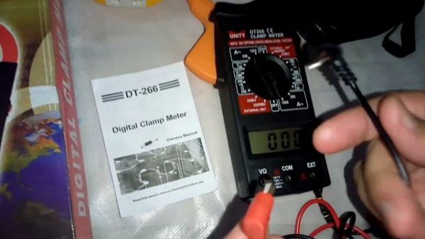 #how to use clamp meter #clamp meter DT-266 unity #digital clamp meter#how to check amps with meter