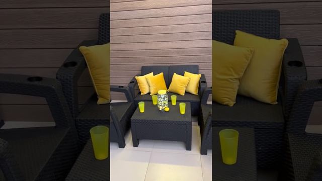 Комплект мебели Ротанг-плюс 4 set мокко смотреть онлайн