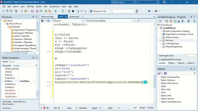 12 Konfigurasi Kode Koneksi Zeos otomatis LibMySQL dll смотреть онлайн