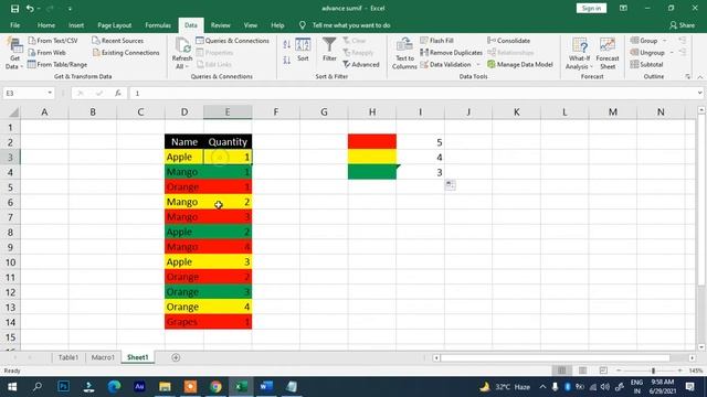 How to count colored cells in Excel | смотреть онлайн