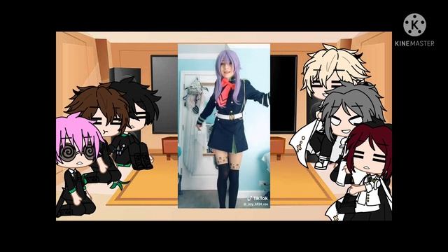 Seraph of the end react || Gacha club смотреть онлайн