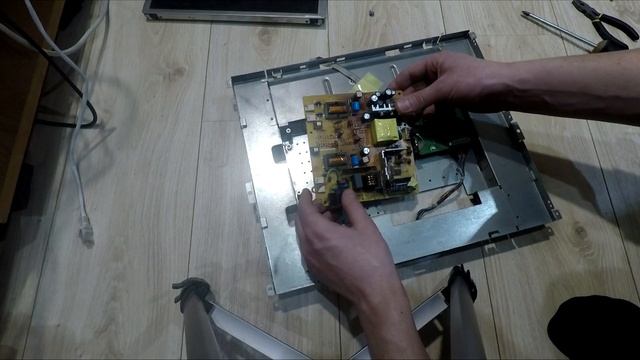 Диагностика неисправности ЖК монитора смотреть онлайн