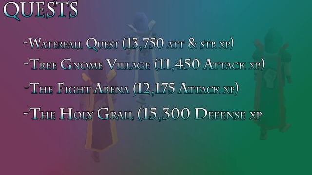 OSRS 1-99 Melee Guide | Updated Old School Runescape Attack Strength Defence Guide смотреть онлайн