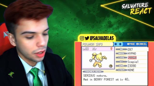 Eu passei 50 HORAS no Pokémon FIRE RED e esse foi o RESULTADO - Scepiel (SALVATORE REACT) смотреть онлайн