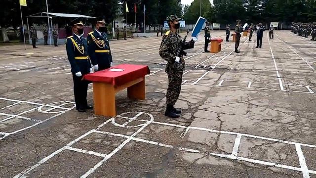 Присяга В/Ч 3517 Костанайской области 2 взвод смотреть онлайн