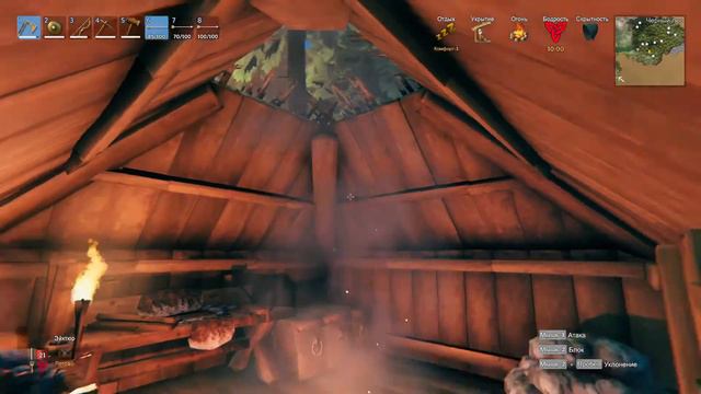 #10 Valheim - Выживание. Добываем медь. Копим бронзу. Одному нелегко... смотреть онлайн