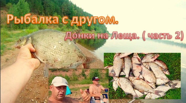 Рыбалка с другом. Донки на Леща. ( часть 2) смотреть онлайн