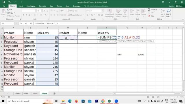 Sumifs | What Is Sumifs Used For? | Excel Sum Ifs | What Is The Difference Between Sumif And Sumifs смотреть онлайн