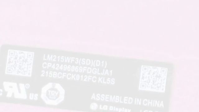 LM215WF3-SDD1 21.5" a-Si TFT-LCD Panel for Display without touch смотреть онлайн