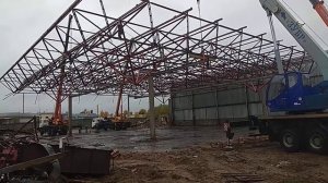 Демонтаж фермы типа "Кисловодск "