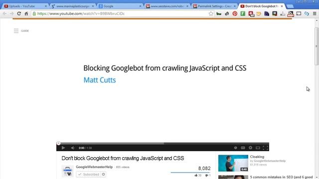 Why You Shouldn't Use robots.txt to Blocking CSS and JavaScript смотреть онлайн