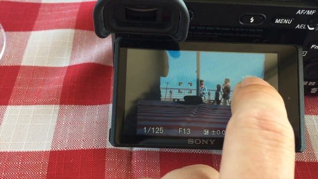 Sony a6500: Touchscreen Demonstration смотреть онлайн