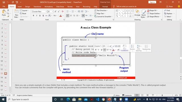 04 Java SE Fundamentals Creating a Java Main Class By Eng Helal Ahmed Arabic смотреть онлайн