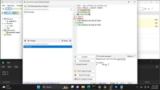 Git dla Samotników Cz. 7 – Praca z Git Extensions смотреть онлайн