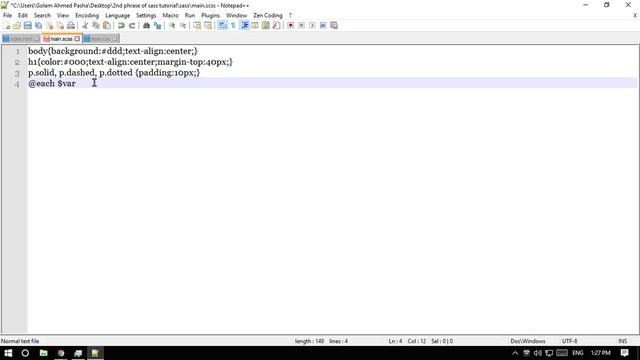 SASS Tutorial Part 11 ( Usage of each / @each directive ) in Bangla смотреть онлайн