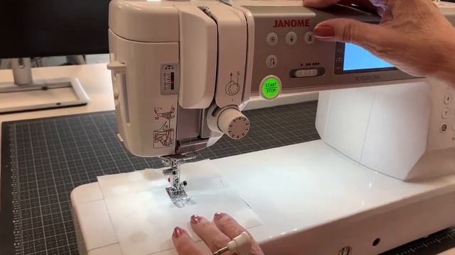 MACHINE TIP: Start/Stop Button on Janome 6700 смотреть онлайн