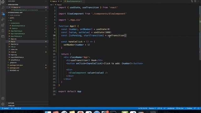 Hướng dẫn Hook useTransition() trong React 18 смотреть онлайн