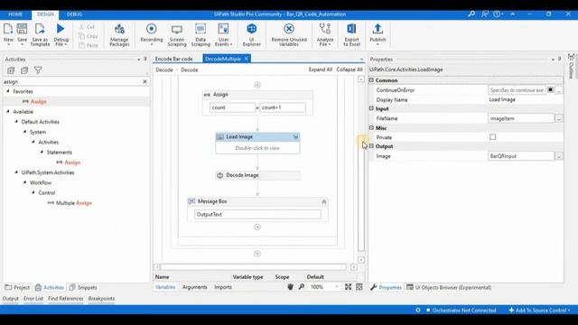 Automation Bot to Decode the QR and Bar Code using UiPath||RPA смотреть онлайн