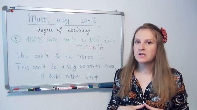 Modal verbs and degree of certainty - must, can, could, can't, may, might смотреть онлайн