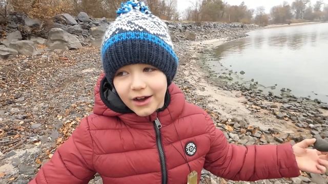 Последний день Осени на море, Нашел Патрон, Устроил "рыбное шоу" смотреть онлайн