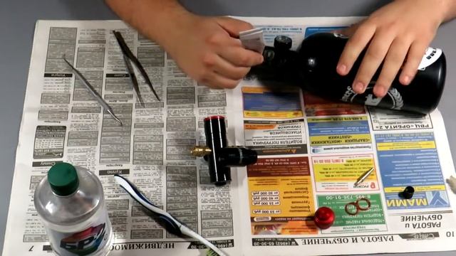 Redline SFR не накручивается на баллон. Решение. смотреть онлайн