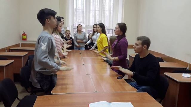 Студенты отделения режиссуры факультета сервиса и туризма КГУФКСТ сдают зачет по английскому языку смотреть онлайн